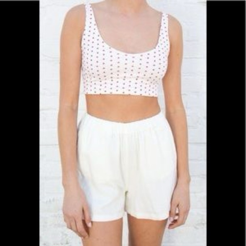 RARE Brandy Melville Lydia Hearts Tank